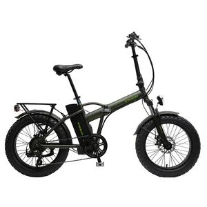 China alloy fat tyre electric bike foldable bicycle