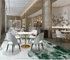 Resting area cafe and juice table modified acrylic solid surface safe material mini size end table with chair