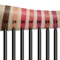 

Wholesale New custom 7 Color Nude Lipliner Your Brand Printed Private Label Long Lasting Matte Lip Liner