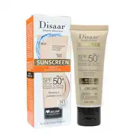 

Disaar SPF 50 Natural Sun Protection Tinted Foundation Moisturizer Organic Sunscreen Cream For All Skin