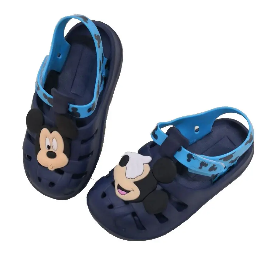 

Wholesale EVA Children Clogs Shoes Sandal With Protective Toe Cartoon Clogs Beach Shoes Sandals Girl Sandals Size EU18-29#