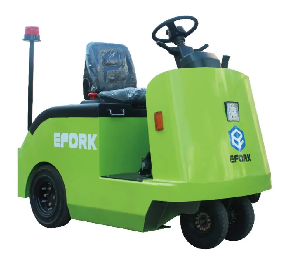 
Seated type electric tow tractor battery powered tow truck 2 ton 3 ton warehouse handling skycap 