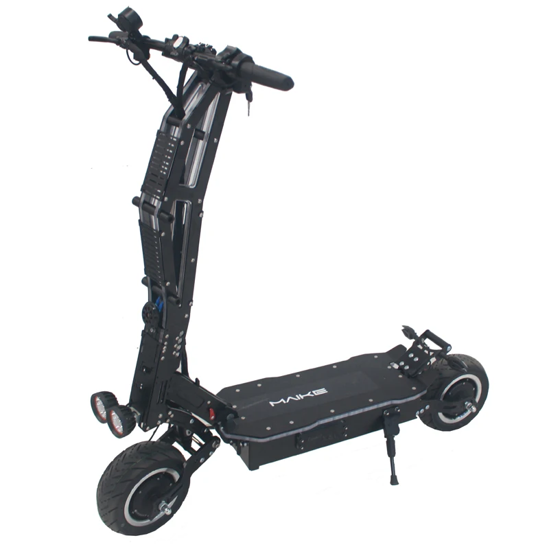 Maike SGT 11inch 60v 5000W dual motor 42Ah foldable electric scooter with A5 air suspension