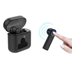 Upgraded 2019 Touch control bluetooth 5.0 earbuds true wireless earphones ipx7 waterproof earphones with unique charging case