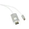 High speed 4K Audio & Video USB-C to HD Cable for S9/Note 9 & HDTV Cable Black and white color