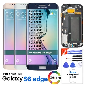 Samsung Galaxy S6 Edge G925F LCD Display Touch Screen Assembly