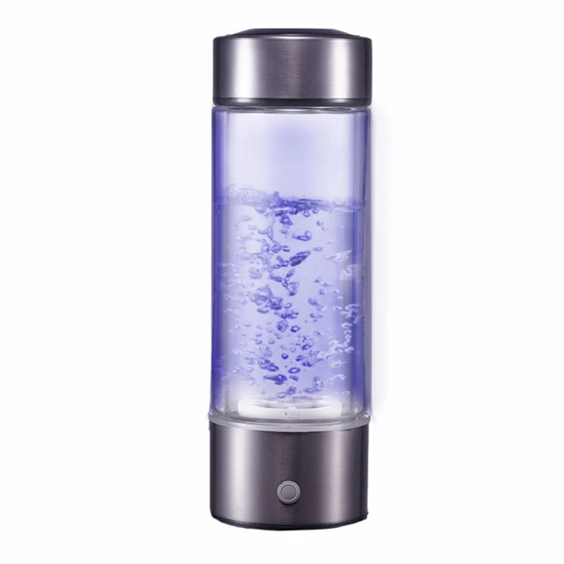 

Wholesale 450Ml Easy Operate Portable Active Alkaline SPE PEM Hydrogen Water Generator Bottle