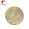 Hornbill crafts customized metal bronze engraved logo USA souvenir commemorative challenge coin