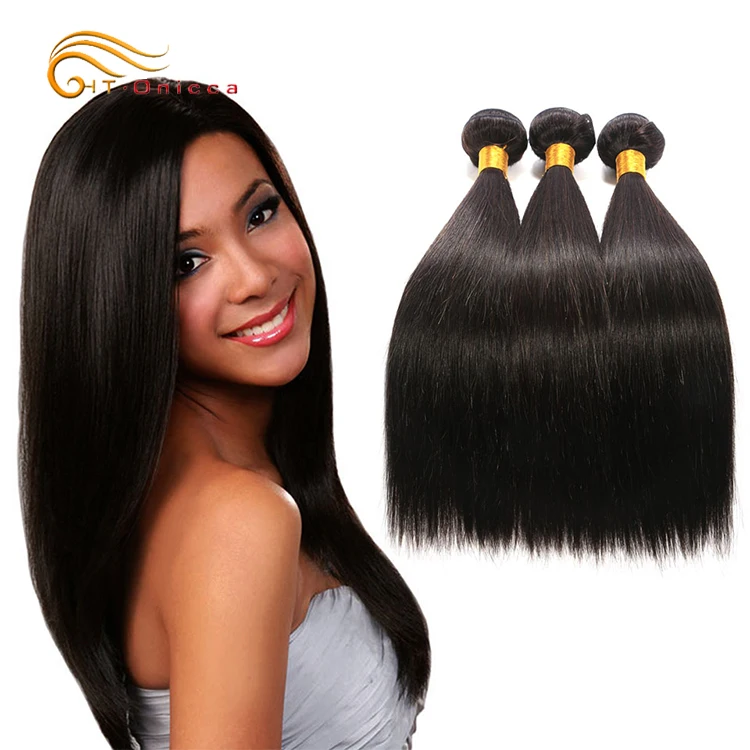 

Onicca Hair Cuticle Aligned Hair Raw Virgin Silky Straight Wholesale Brazilian 100% Human Virgin Hair Extension