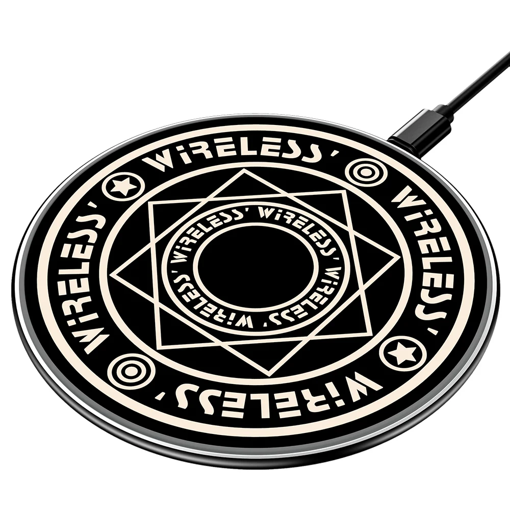 

Great Free Shipping RAXFLY High Quality Magic Mobile Phone 10W Fast Wireless Charger For iPhone For Samsung