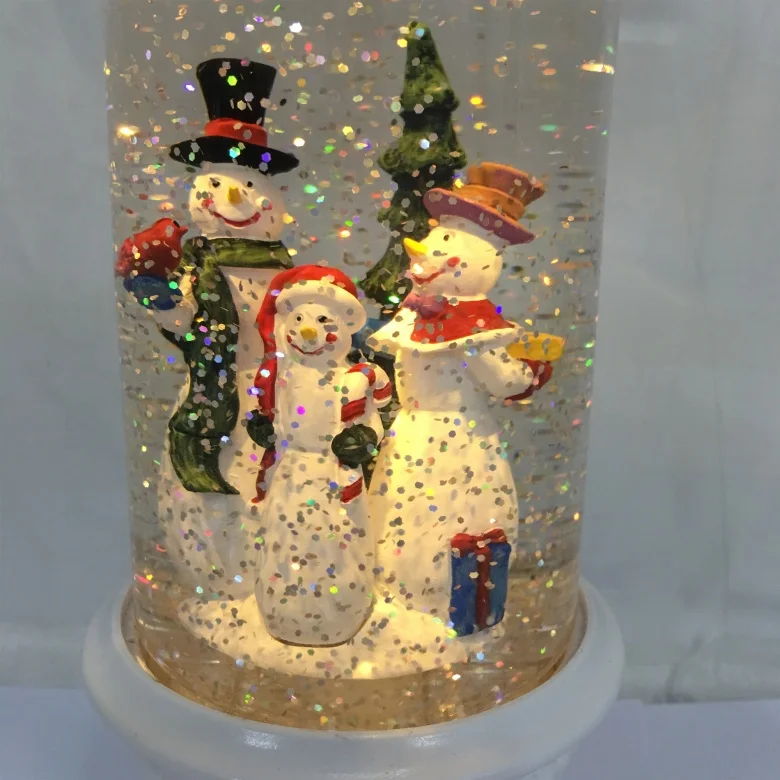 
New Design 80mm Dia Nativity Scene LED Christmas Candles 