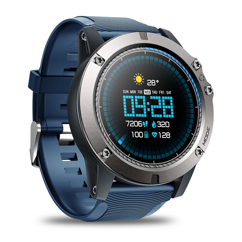 

Zeblaze VIBE 3 Pro Smart Watch Real-time Weather Heart Rate Monitor All-day Tracking Sports Smartwatch