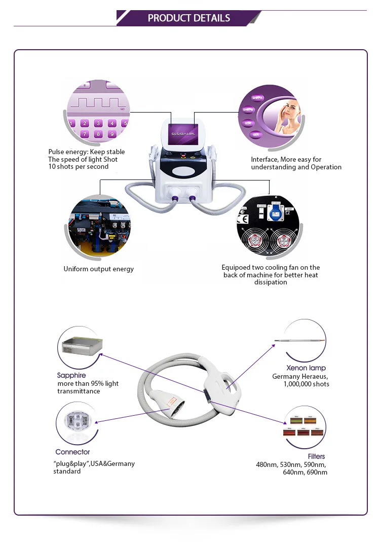 
best price ipl pigment treatment home use beauty machine 