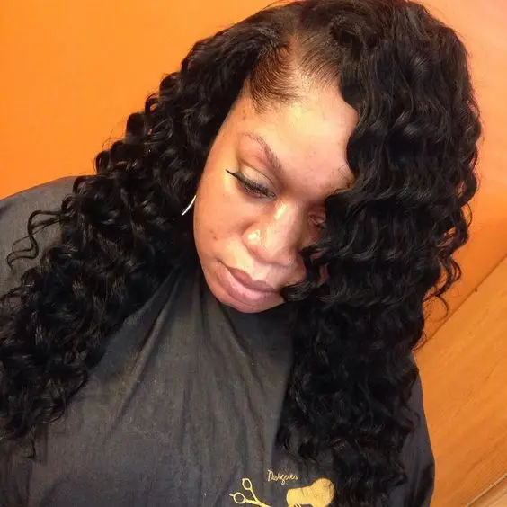 

Preplucked 13x6 Deep Lace Front Human Hair Wigs 150% density deep wave