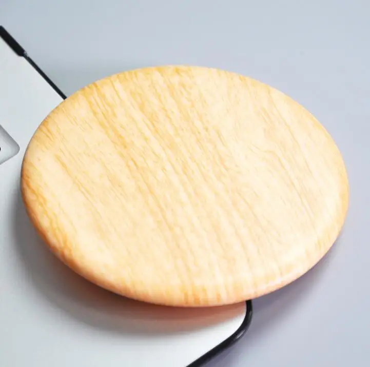 

Wood Wireless Charger 10w 15w for iPhone Xs,Xr, 8/8 Plus,15w for Samsung Note 8/9, S9/8/7/6 and All QI Smart Phones