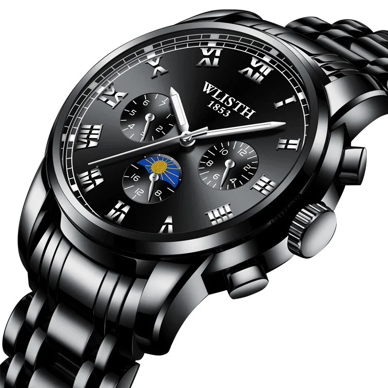 

stainless steel minimalist luxury waterproof quartz brand hand wristwatches oem custom logo wrist mens watch