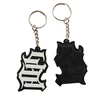 Chart No Moq Limited Embossed Puck Keychain Customized Logo Key Chain Personalized Soft Pvc 3d Motorcycle Keyrings Promotion