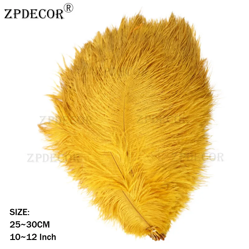 
25-30 CM 1packs 20 PCS Frist-Grade Cheap Ostrich Feathers for DIY or Arts and crafts 