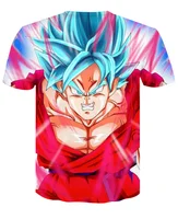 

Custom Pattern Logo Cartoon Character Dragon Ball Men's Full Dye Sublimation T-Shirt Fashion 3D Printed T Shirt