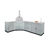 stainless steel faucet fridge sink outdoor bbq grill kitchen set