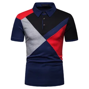 MOQ 1 Drop shipping men golf polo shirt polyester polo t- shirt 2