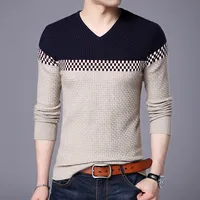 

New Men's Knitted Sweaters Fashion cashmere sweaters men wholesale