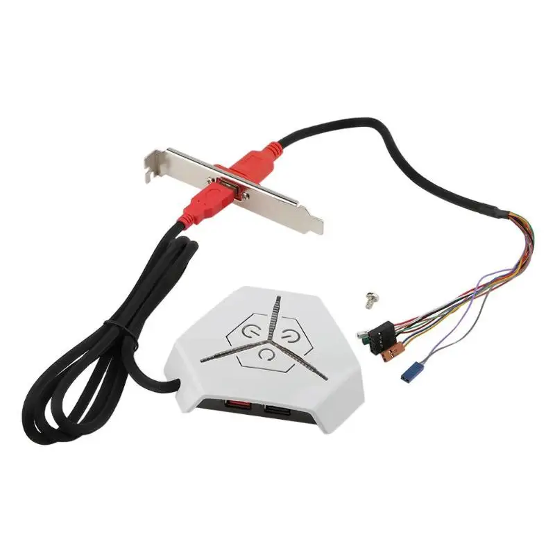 Dual USB Ports Waterproof Desk