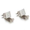 XUSHI Sliver Noble Chain Square White Crystal Cufflinks New XK18S004