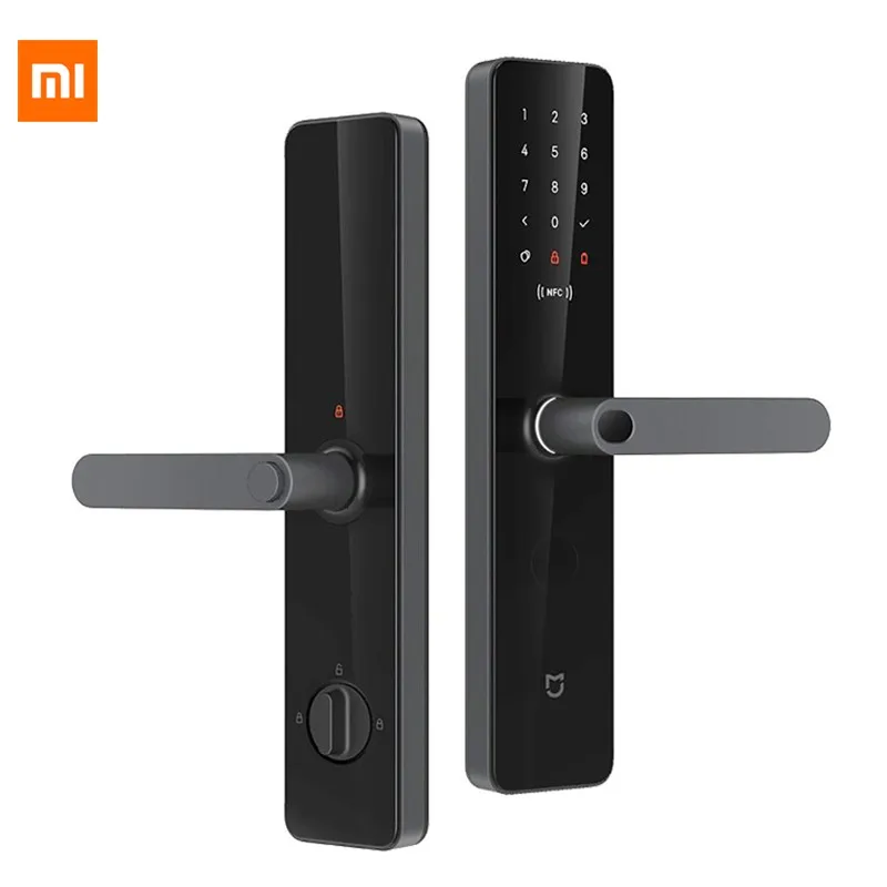 

Xiaomi Mijia Smart Door Lock Smart lock Fingerprint Password NFC Bluetooth Unlock Detect Alarm Work Mi Home App Control