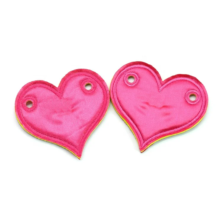 

Heart Shwings Shoe Accessories Lace Shoes New Red