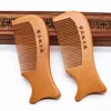 Natural wood beard comb modeling comb support processing custom