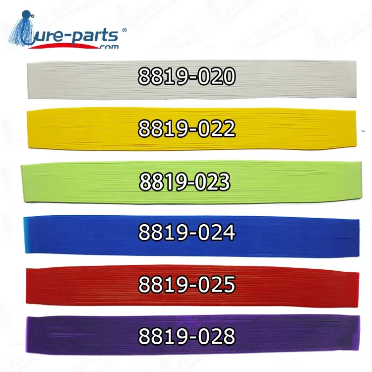 

factory wholesale bulk silicone skirts material, silicone skirt tabs