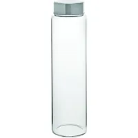 

Wide mouth glass water bottle custom printed water glass bottle 1L