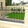 Black Classic Modern Metal Garden Fencing