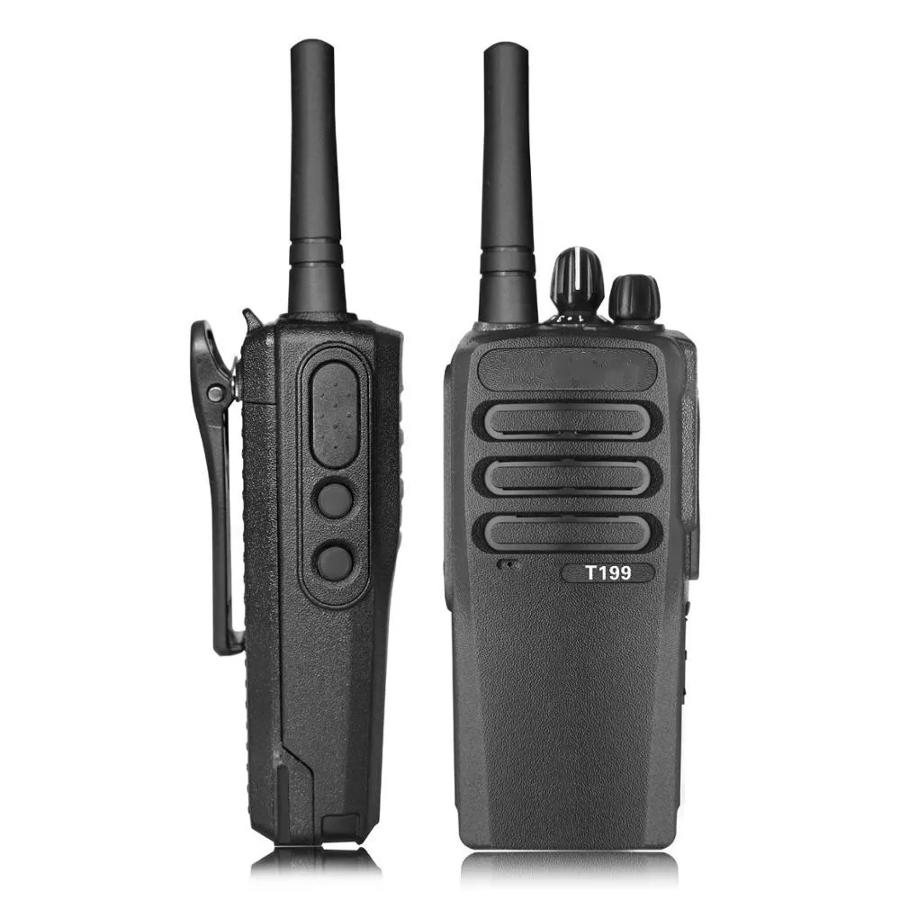 

High Quality Wireless Tour Guide System Walkie Talkie 100 km Range Two Way Radio POC Wifi Walkie Talkie, Black walkie talkie