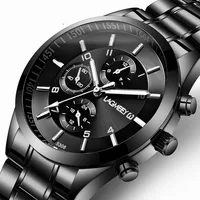 

stainless steel minimalist luxury waterproof quartz brand hand wristwatches oem custom logo wrist mens watch
