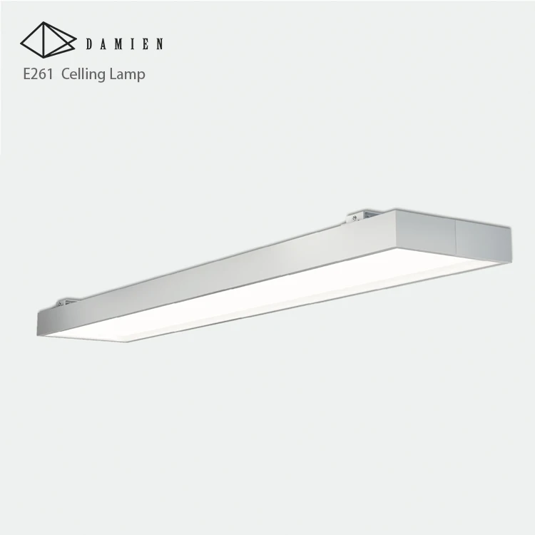 Guangzhou Eterna Commercial Office LED Recessed lamps E261 Series Indoor LED Office Linear Ceiling Lamp, Linkable Linear Lamp