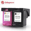 Colorpro 301 301XL ink cartridge CH563E CH564E chip reset compatible for hp printer