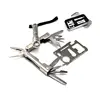 Super quality mini outdoor metal multi function tool,plier hand tools man multifunction suruvival multi tool