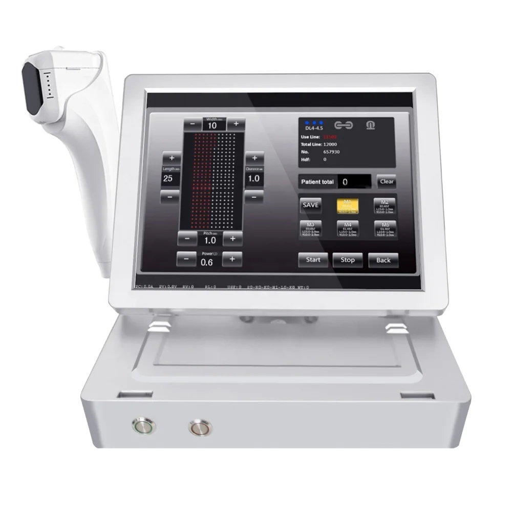 

3d hifu ultrasonido de alta intensidad face lift winker remove