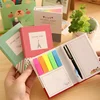 Wholesale tear-off eco custom mini sticky notepad with pen