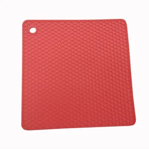 Image of Benhaida Premium Pot Holders Silicone Trivet Mat,Multifunction Kitchen Insulation Hot Pads Jar Opener