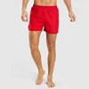 Hot Selling Summer Men Red Gym Shorts 95% polyester 5% spandex board shorts