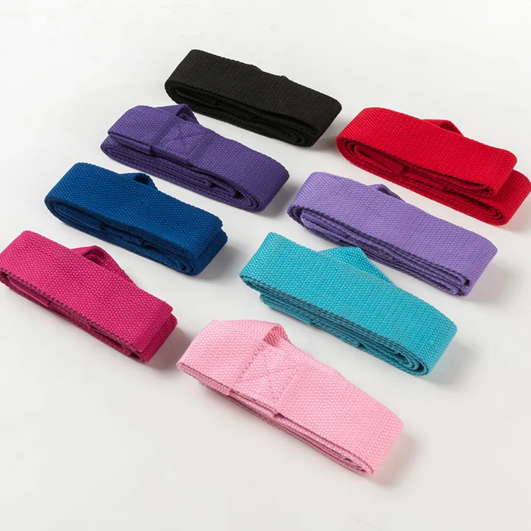 

Wholesale Polyester Cotton Yoga Mat Carry Strap, Black, purple, blue, plum, red,