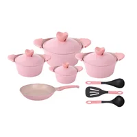 

12pcs Non-stick Coating Aluminum Cookware Set