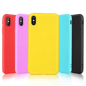 Silicone Case iPhone X XS XR Max