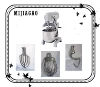 Bread making machine planetary mixer for mixing powder / mixer grinder