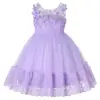 children custom pearl occasion dress princess girl unique design