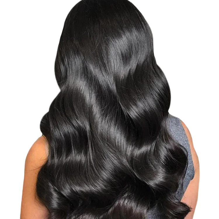 

Easy to dye top quality body wave hair soft and smooth virgin peruvian hair