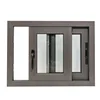 Shanghai Customized Colors and size aluminium double leaf garage door sliding windows